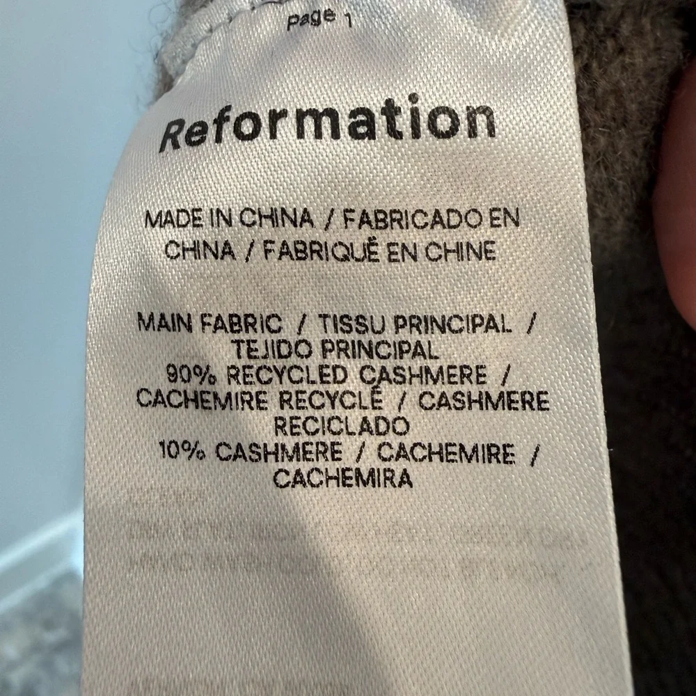 Reformation Women’ Sweater Dress - XS - Picture 9 of 9